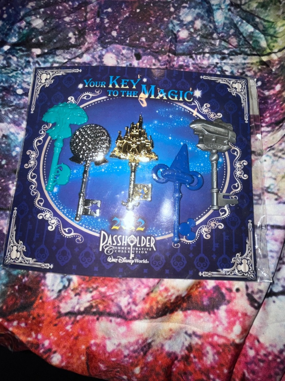 Disney World Key pin set